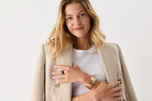 Load image into Gallery viewer, Gold Rectangle Bracelet