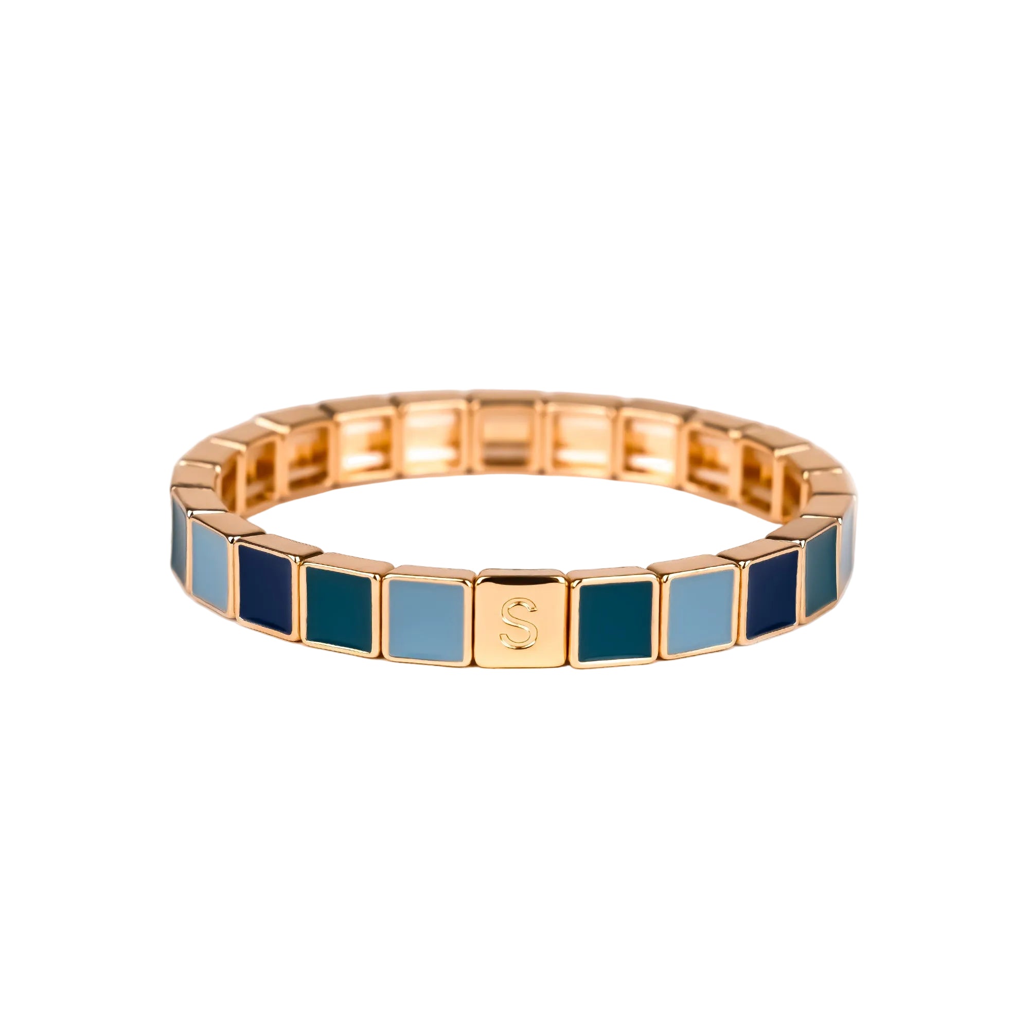 Paris Rooftops Square Bracelet
