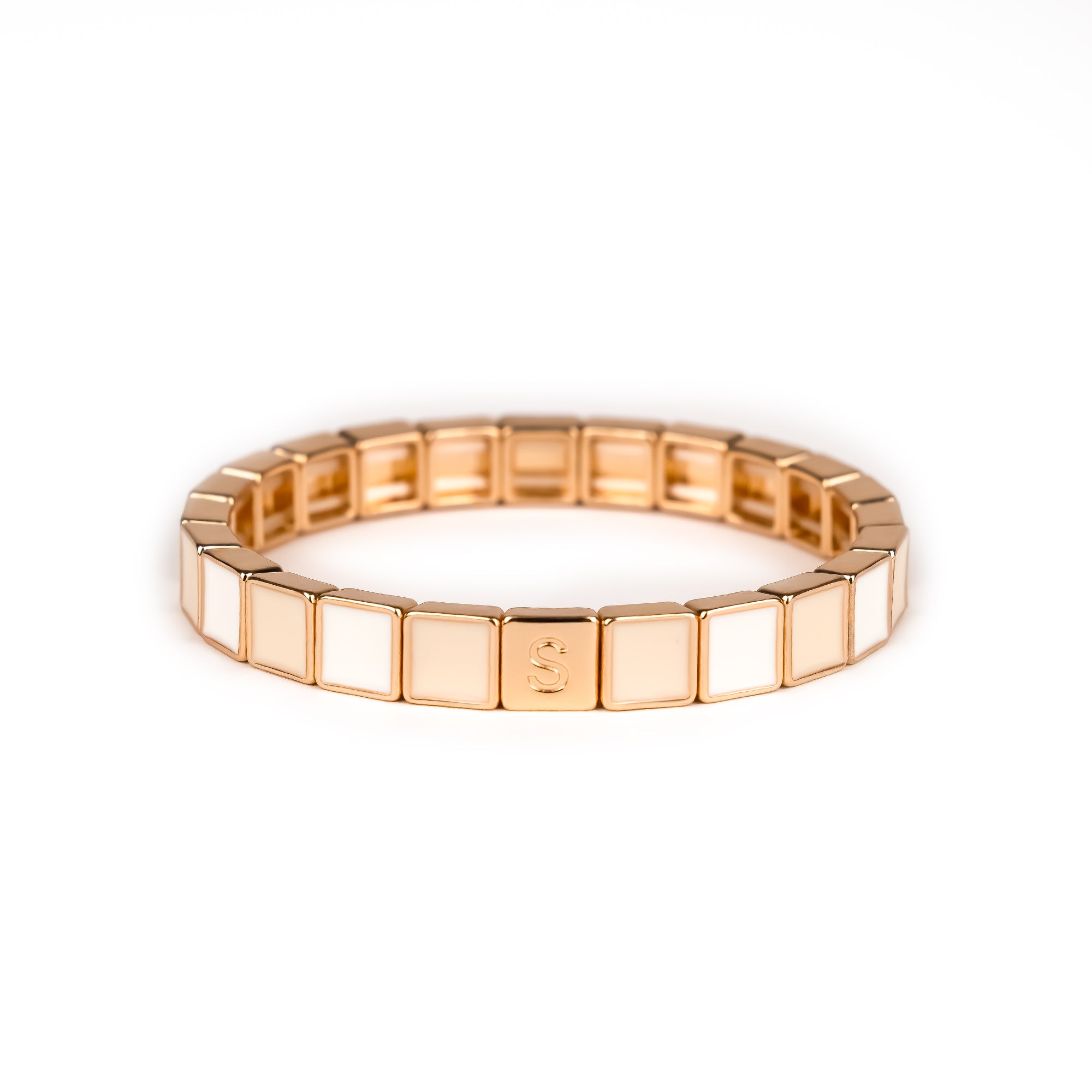 Serti Square Pure Bracelet