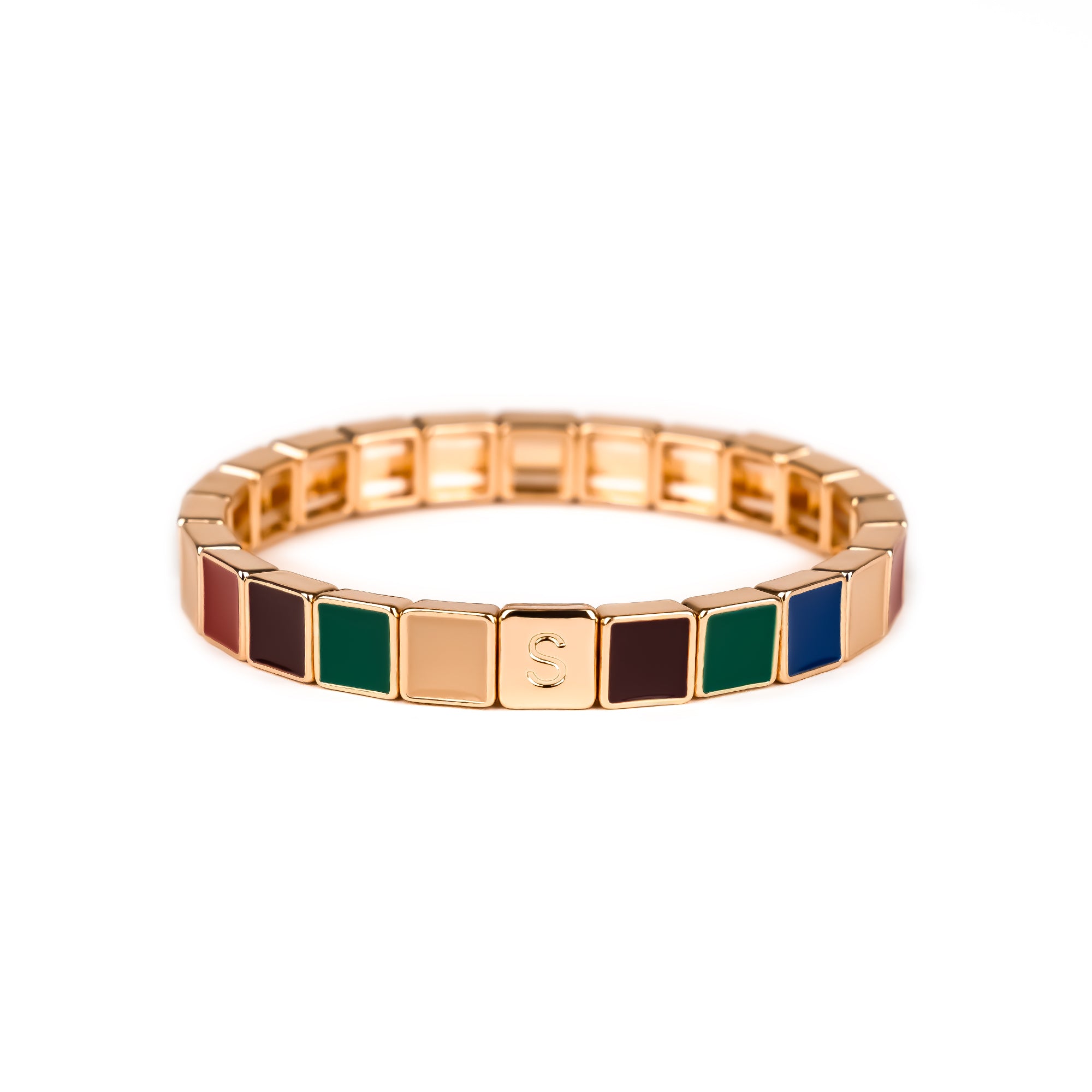 Latin Quarter Square Bracelet