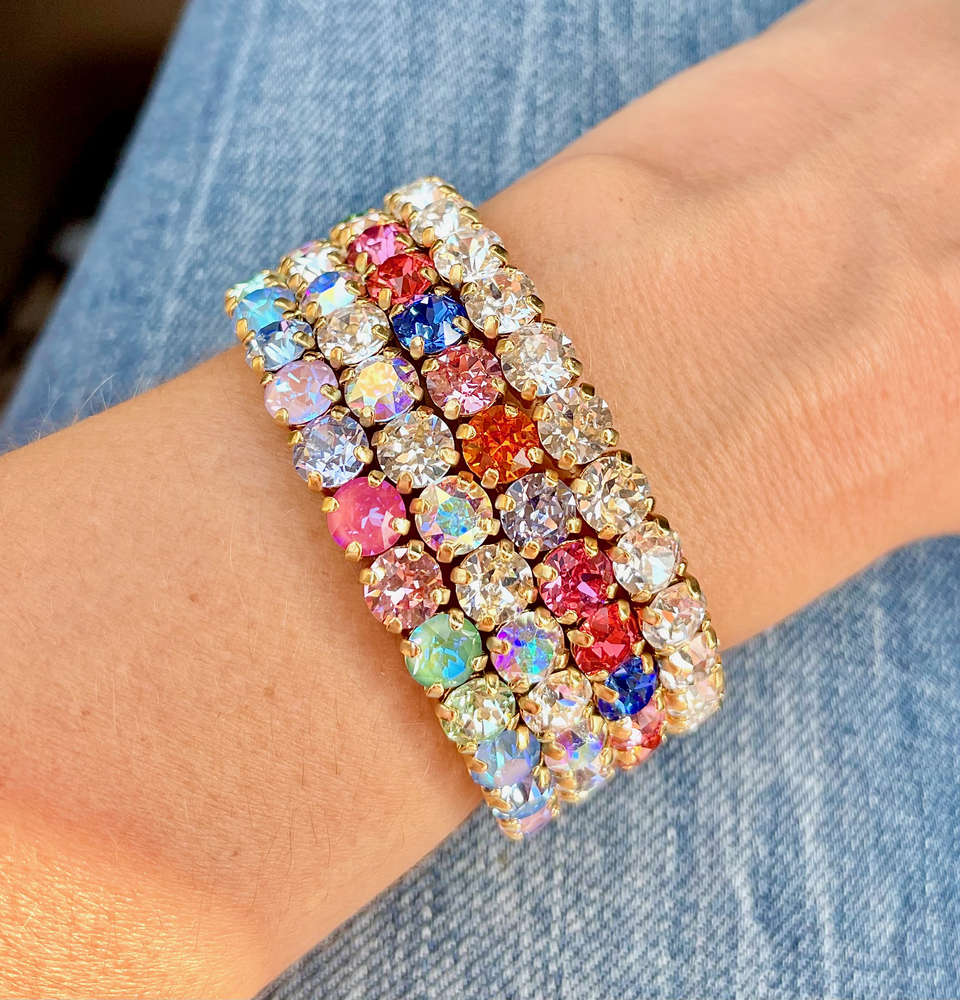 Mini Stretch Bracelet Pastel Ombre