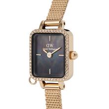 Load image into Gallery viewer, Quadro Mini Crystal Zodiac Evergold