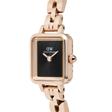 Load image into Gallery viewer, Quadro Mini Arch 3-link Onyx Sunray Rose Gold