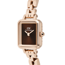 Load image into Gallery viewer, Quadro Mini Arch 3-link Amber Sunray Rose Gold