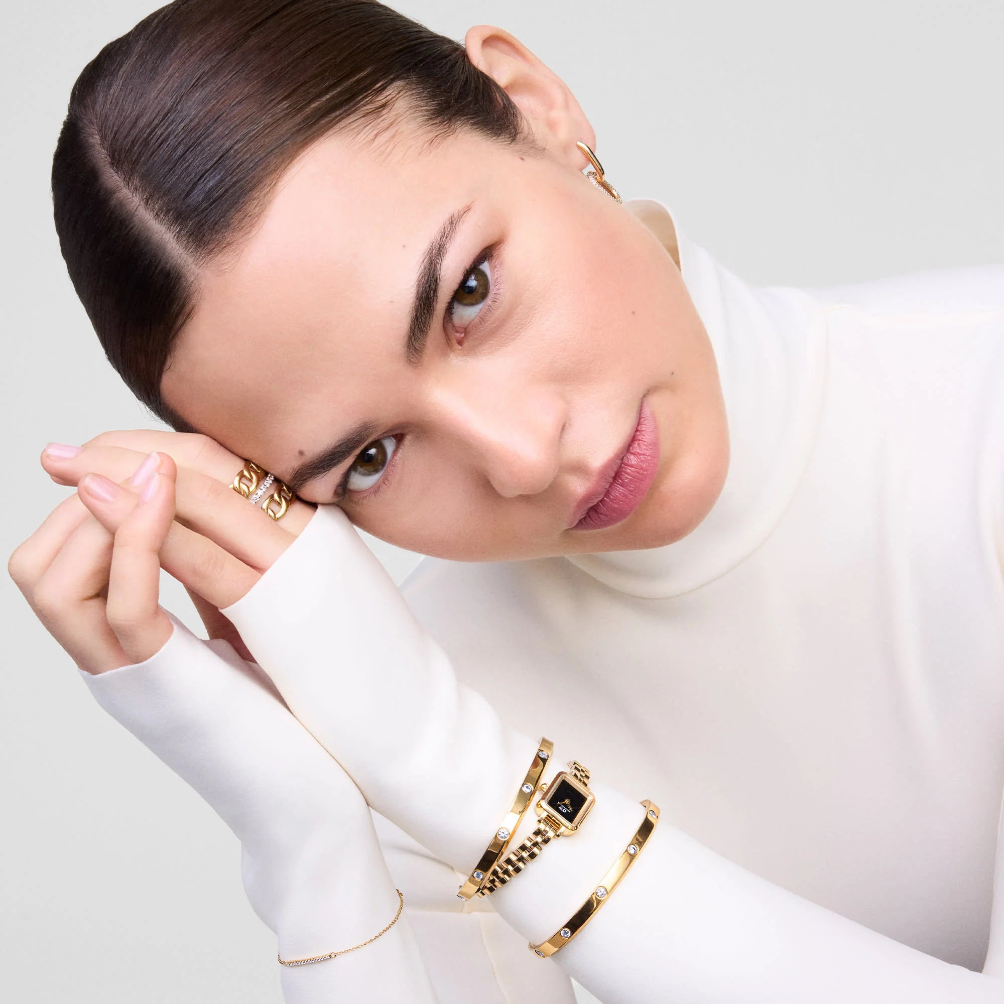 Quadro Mini Arch 3-Link Onyx Sunray Gold