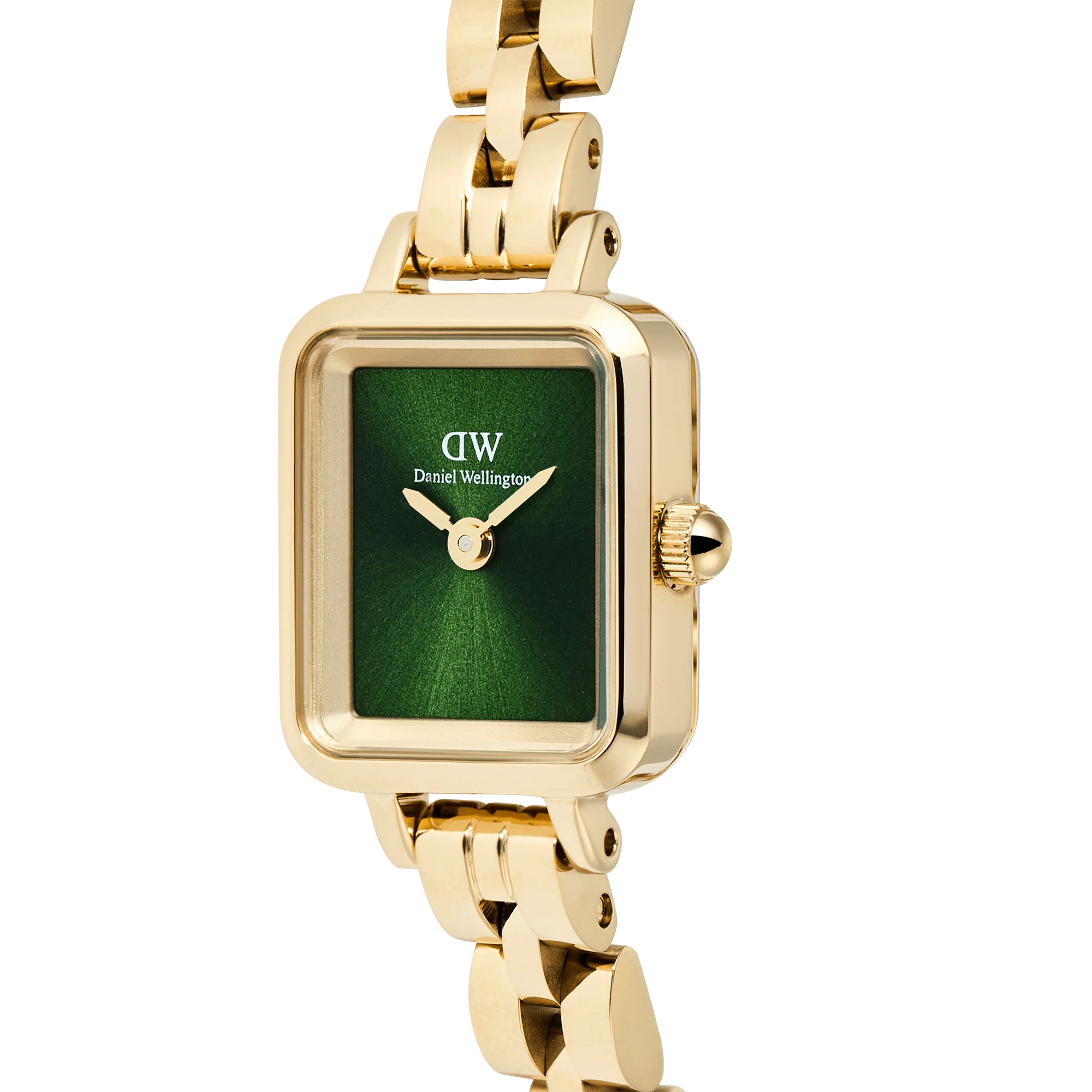 Quadro Mini Arch 3-Link Emerald Sunray Gold