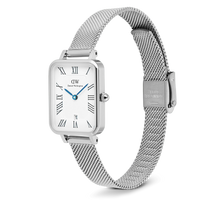 Load image into Gallery viewer, Quadro Sterling Roman Numerals Date