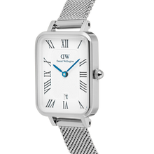 Load image into Gallery viewer, Quadro Sterling Roman Numerals Date