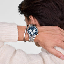 Load image into Gallery viewer, Iconic Chronograph Arch 5-Link Arctic Panda Silver