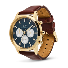Load image into Gallery viewer, Iconic Chronograph St Mawes Arctic Panda Gold