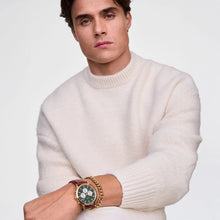 Load image into Gallery viewer, Iconic Chronograph St Mawes Emerald Panda Gold