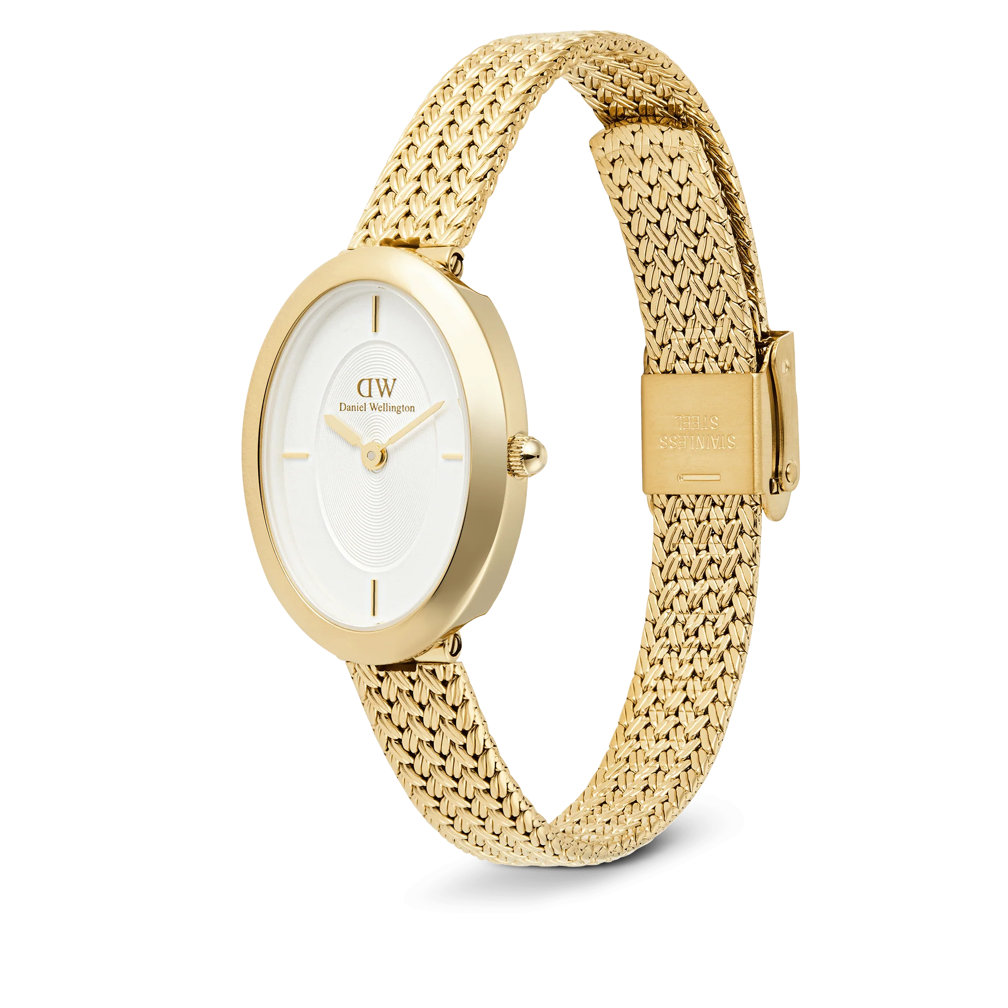 Juliette Braided Mesh White Sunray Gold