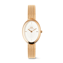 Load image into Gallery viewer, Juliette Braided Mesh White Sunray Rose Gold