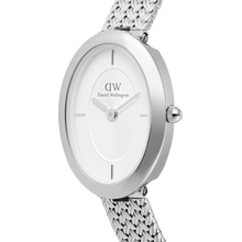 Load image into Gallery viewer, Juliette Braided Mesh White Sunray Silver