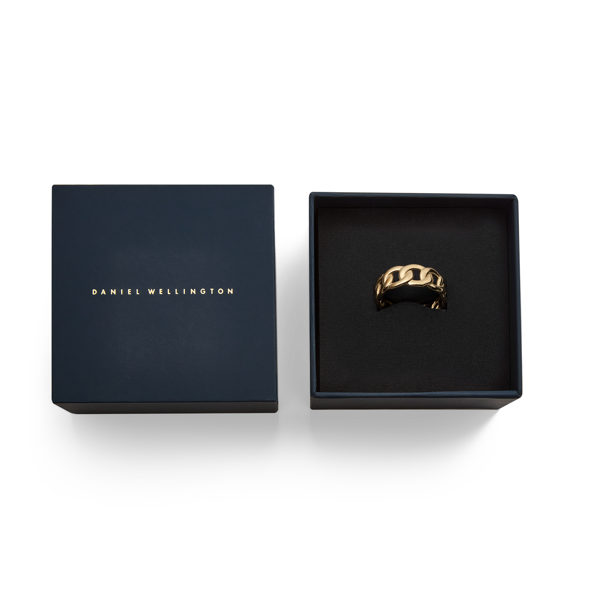 Chunky Chain Ring Gold