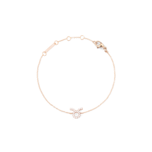Load image into Gallery viewer, Crystal Zodiac Chain Bracelet Rose Gold