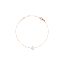 Load image into Gallery viewer, Crystal Zodiac Chain Bracelet Rose Gold