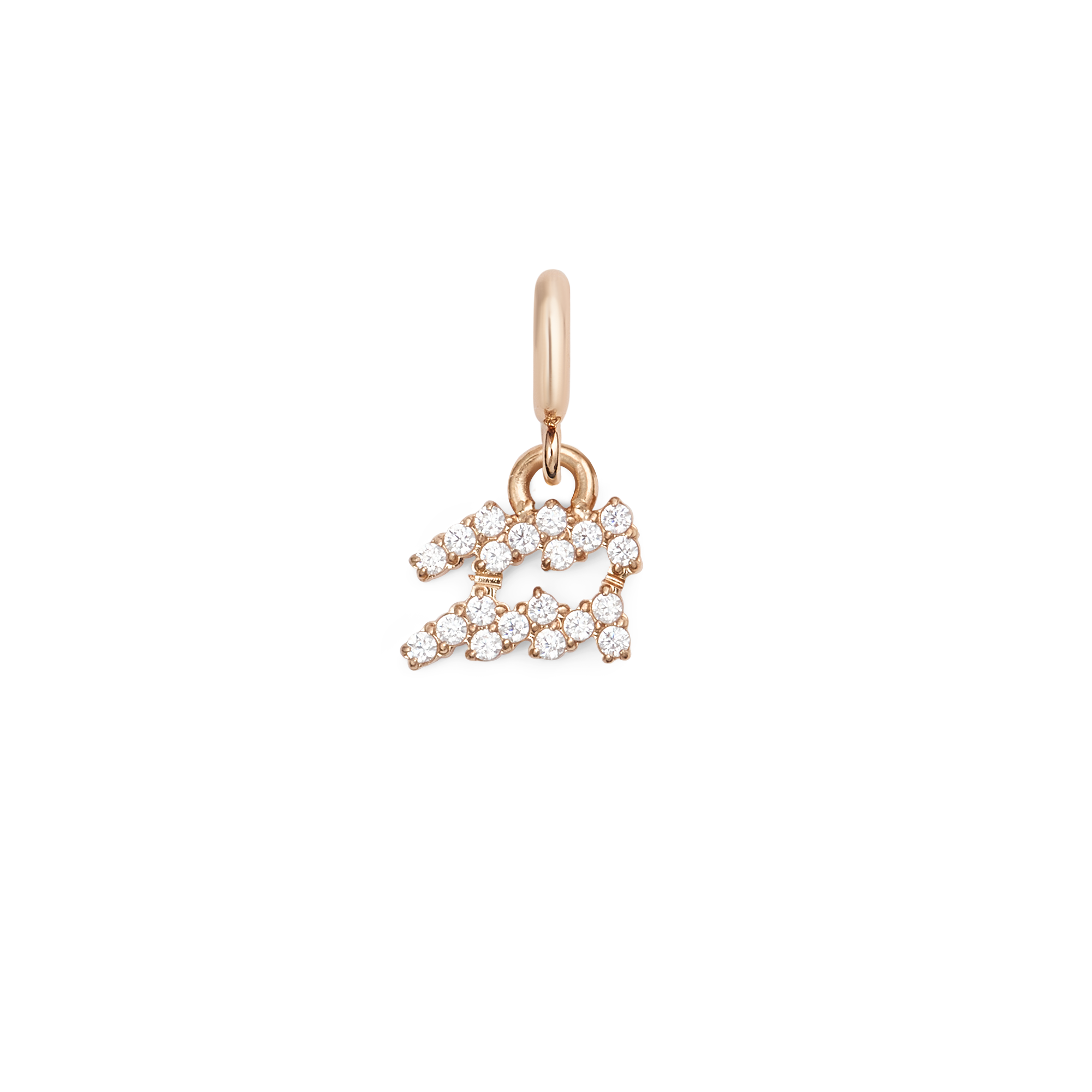 Zodiac Watch Charm Rose Gold