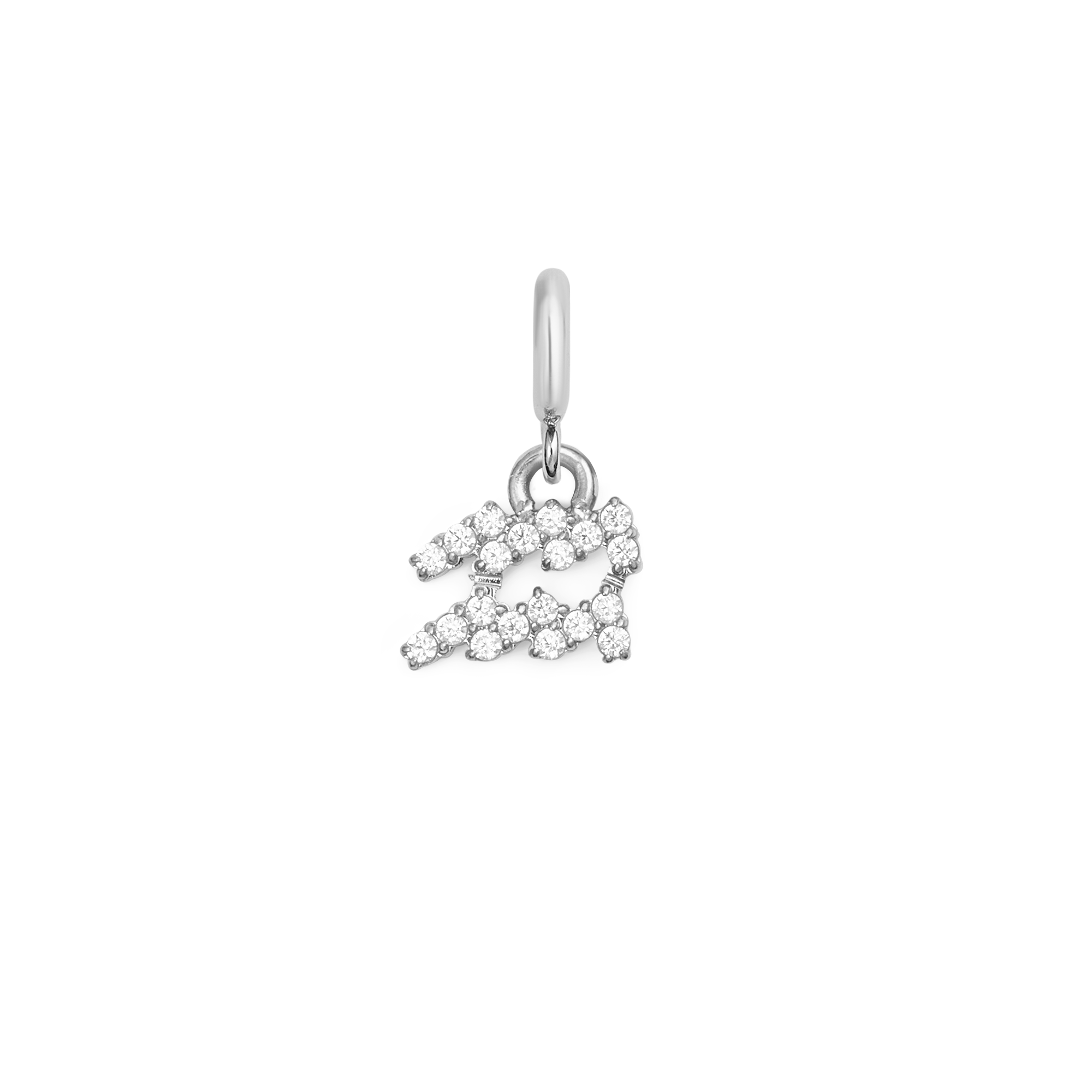 Zodiac Watch Charm Silver