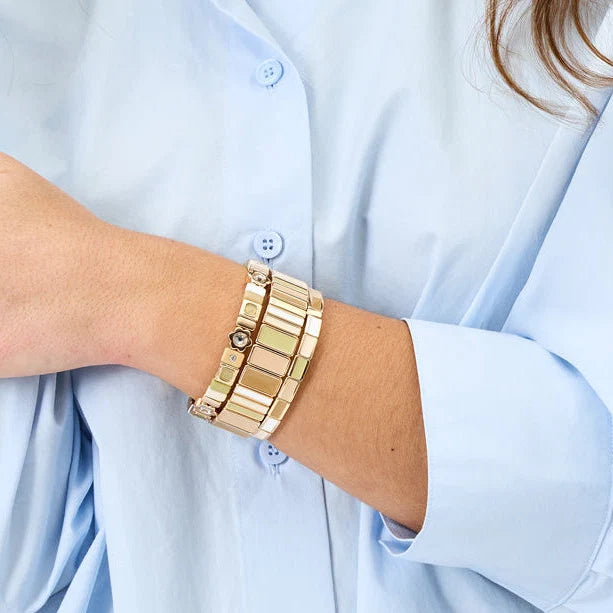 Bracelet Fin Serti Siesta