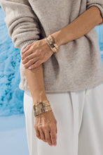 Load image into Gallery viewer, Colorful Mini Gold & Rhinestone Bracelet