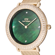 Load image into Gallery viewer, Crystalline Bezel Evergold Green