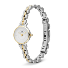 Load image into Gallery viewer, Petite Mini Arch 3-Link Two Tone Gold