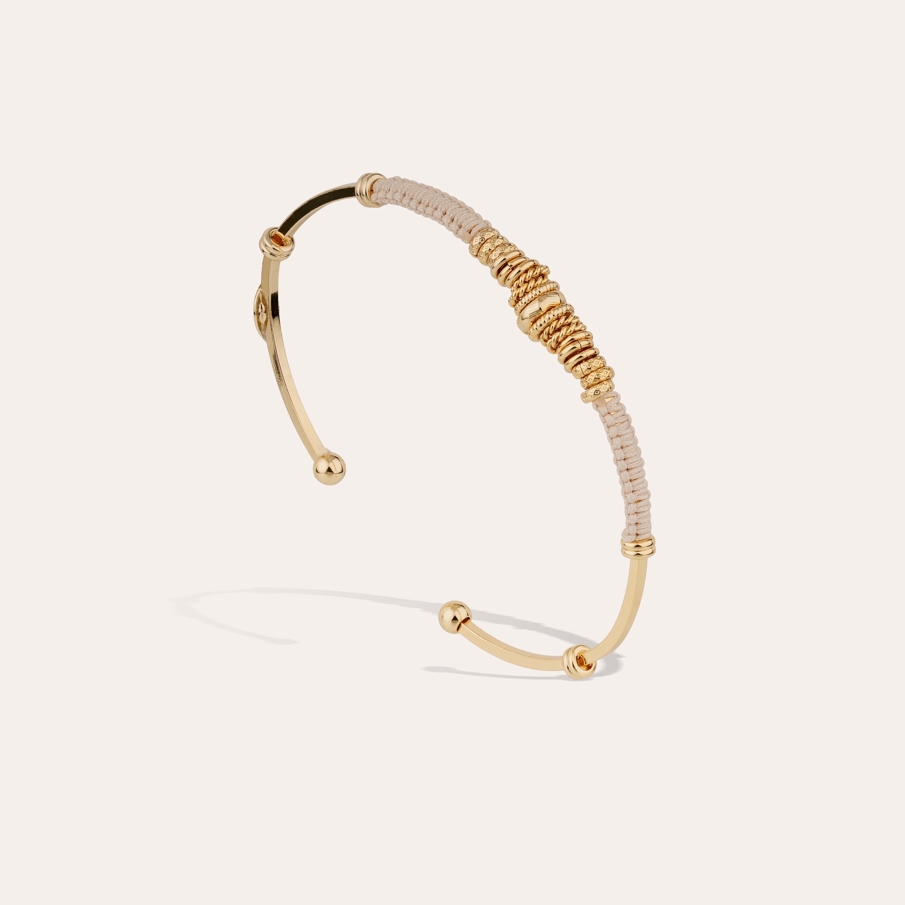 Zizanie Gold Bracelet - Nude