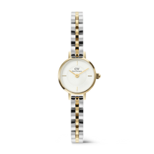 Load image into Gallery viewer, Petite Mini Arch 3-Link Two Tone Gold