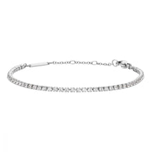 Load image into Gallery viewer, Classic Tennis Bracelet Silver
