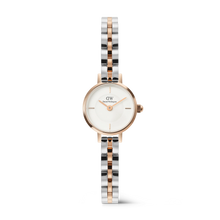 Load image into Gallery viewer, Petite Mini Arch 3-Link Two Tone Rose Gold