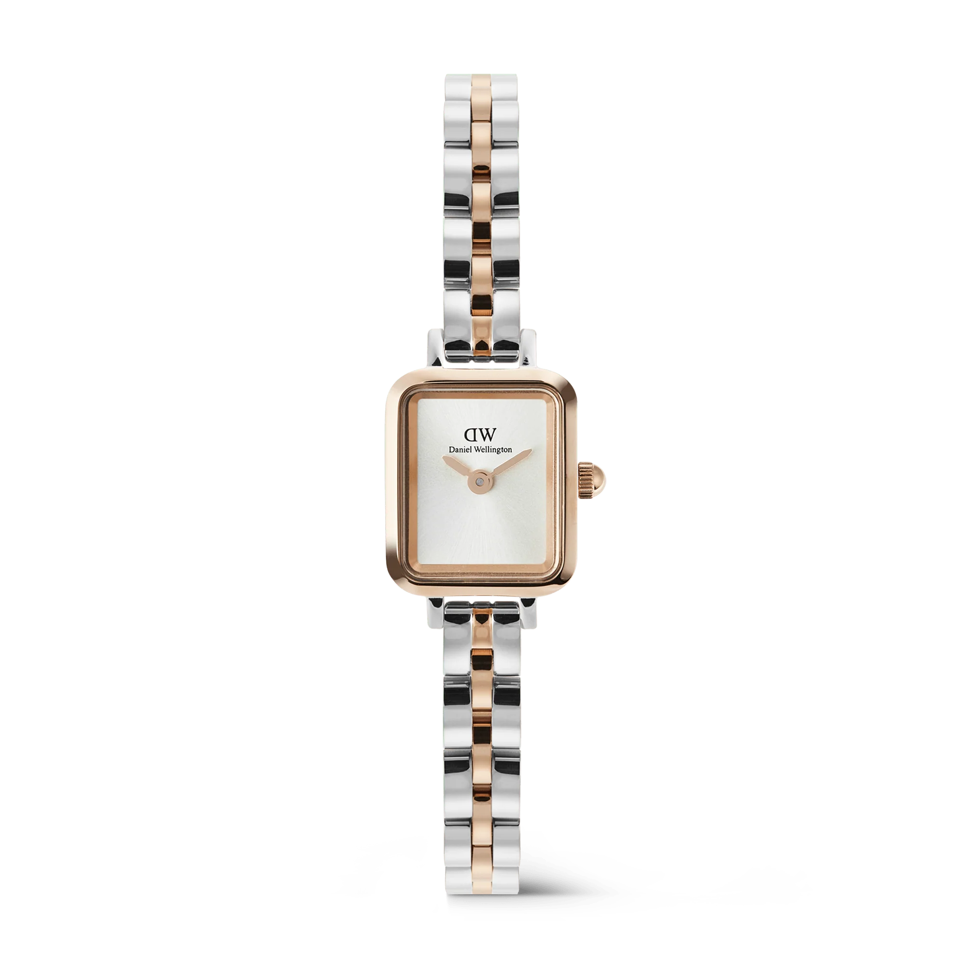 Quadro Mini Arch 3-Link Two Tone Rose Gold