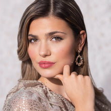 Load image into Gallery viewer, Mini Delia Earrings Crystal