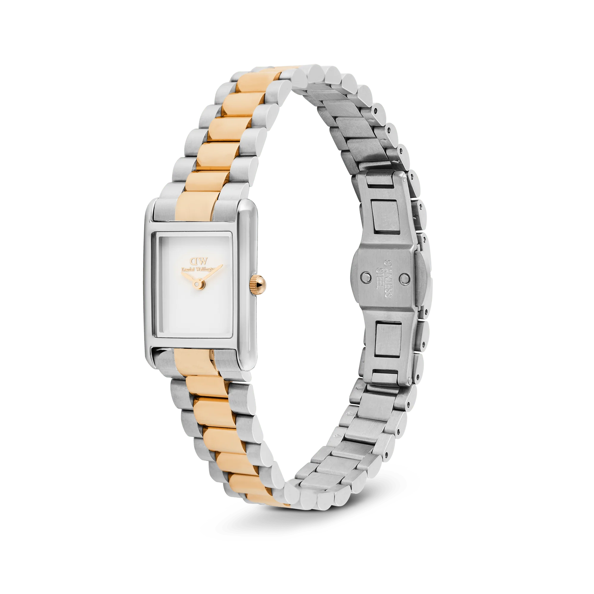 Bound Mini 3-Link Two Tone Rose Gold