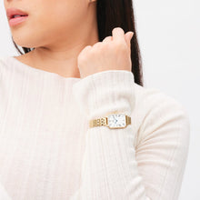 Load image into Gallery viewer, Quadro Roman Numerals 5-Link Gold