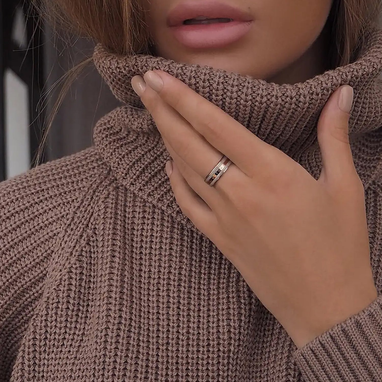 Desert Sand Rose Gold Ring