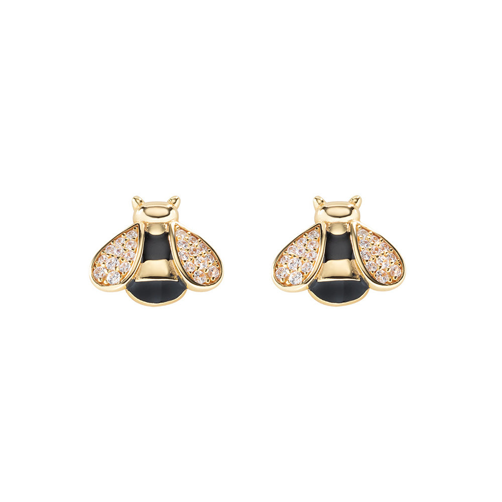 Golden Bee Earring