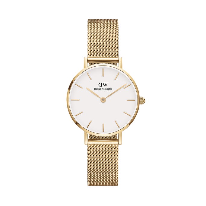 The Petite Evergold White Dial