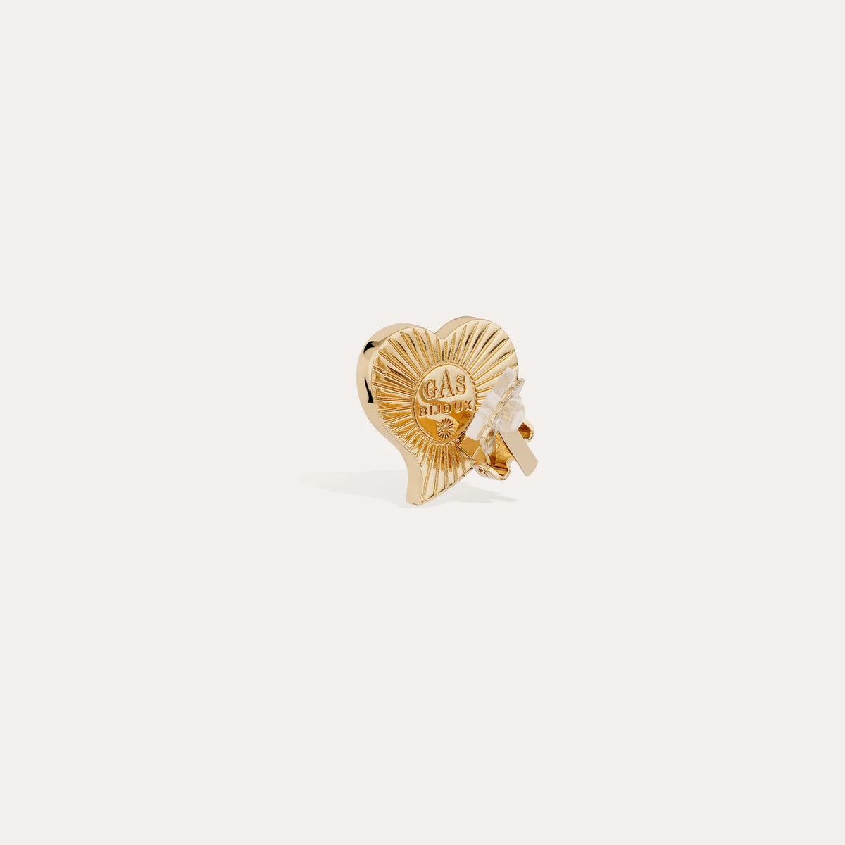 Mirage Heart Stud Earrings – Small Size – White Mother-of-Pearl