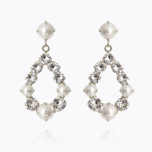 Tears Of Joy Earrings Rhodium