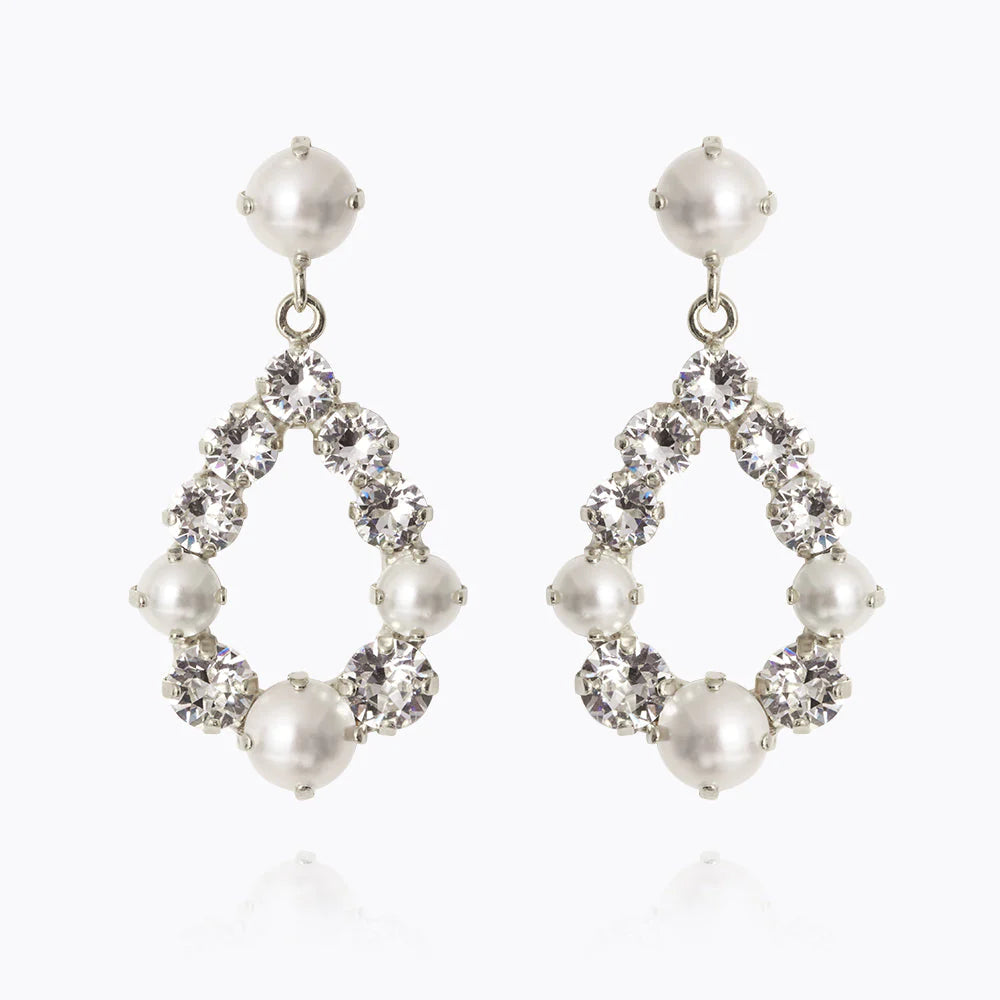 Tears Of Joy Earrings Rhodium