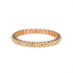 Colorful Mini Crystal Pistachio Bracelet