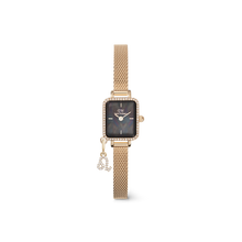 Load image into Gallery viewer, Quadro Mini Crystal Zodiac Evergold
