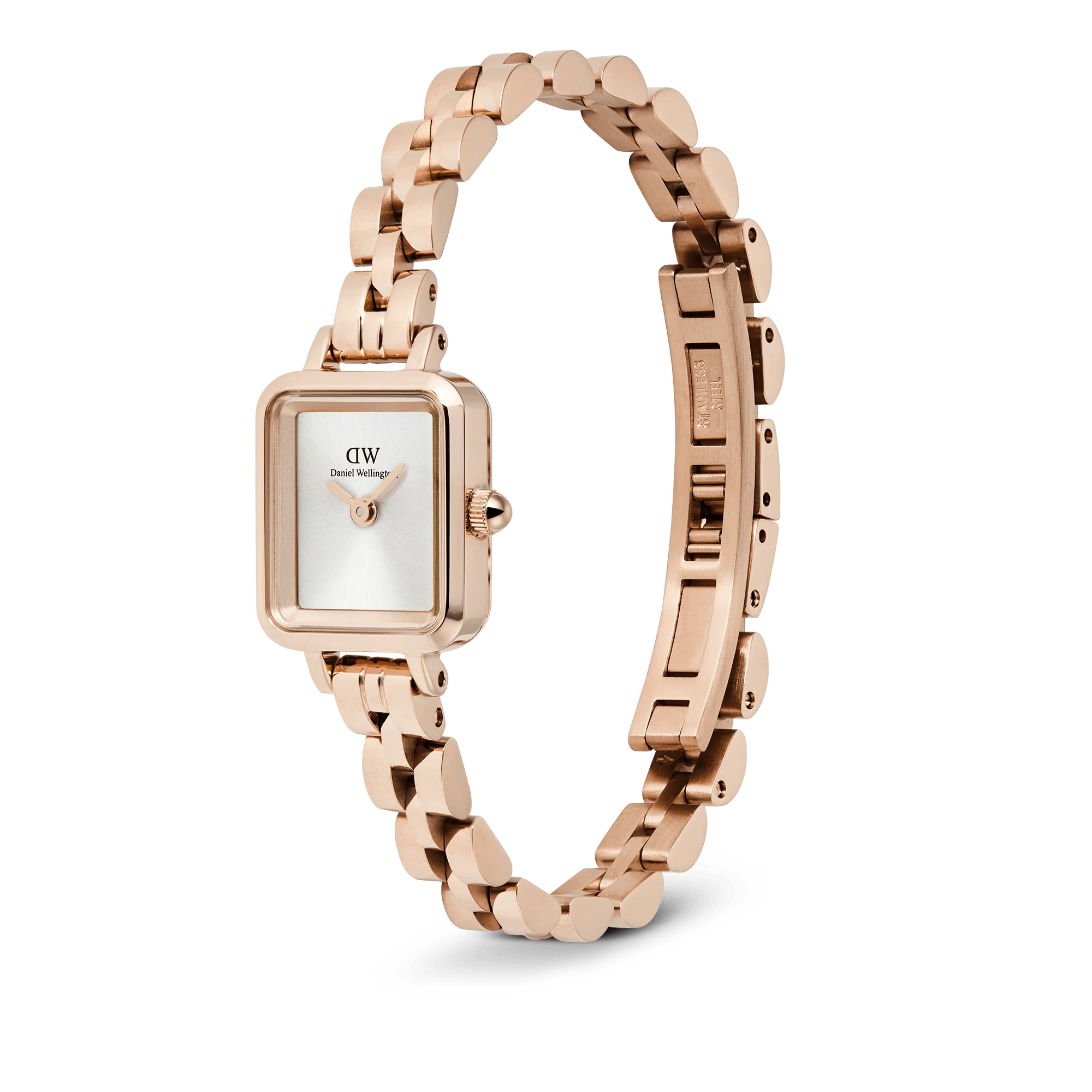 Quadro Mini Arch 3-Link White Sunray Rose Gold