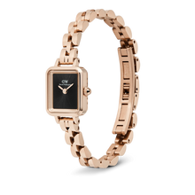 Load image into Gallery viewer, Quadro Mini Arch 3-link Onyx Sunray Rose Gold
