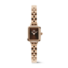 Load image into Gallery viewer, Quadro Mini Arch 3-link Amber Sunray Rose Gold
