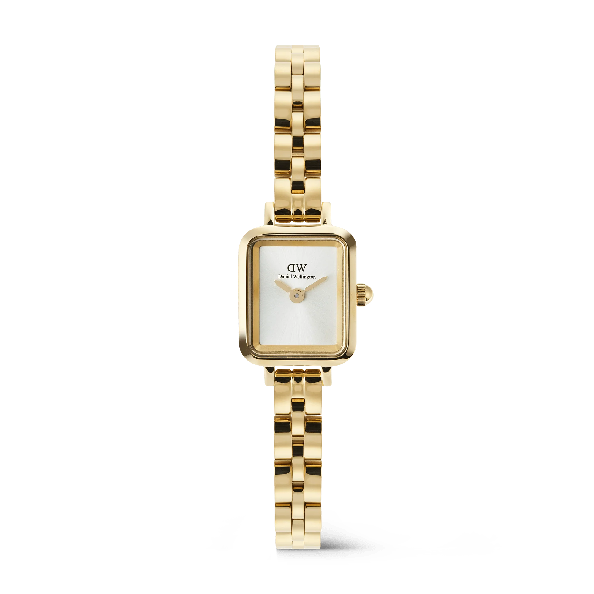 Quadro Mini Arch 3-Link White Sunray Gold