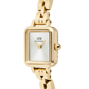 Quadro Mini Arch 3-link White Sunray Gold