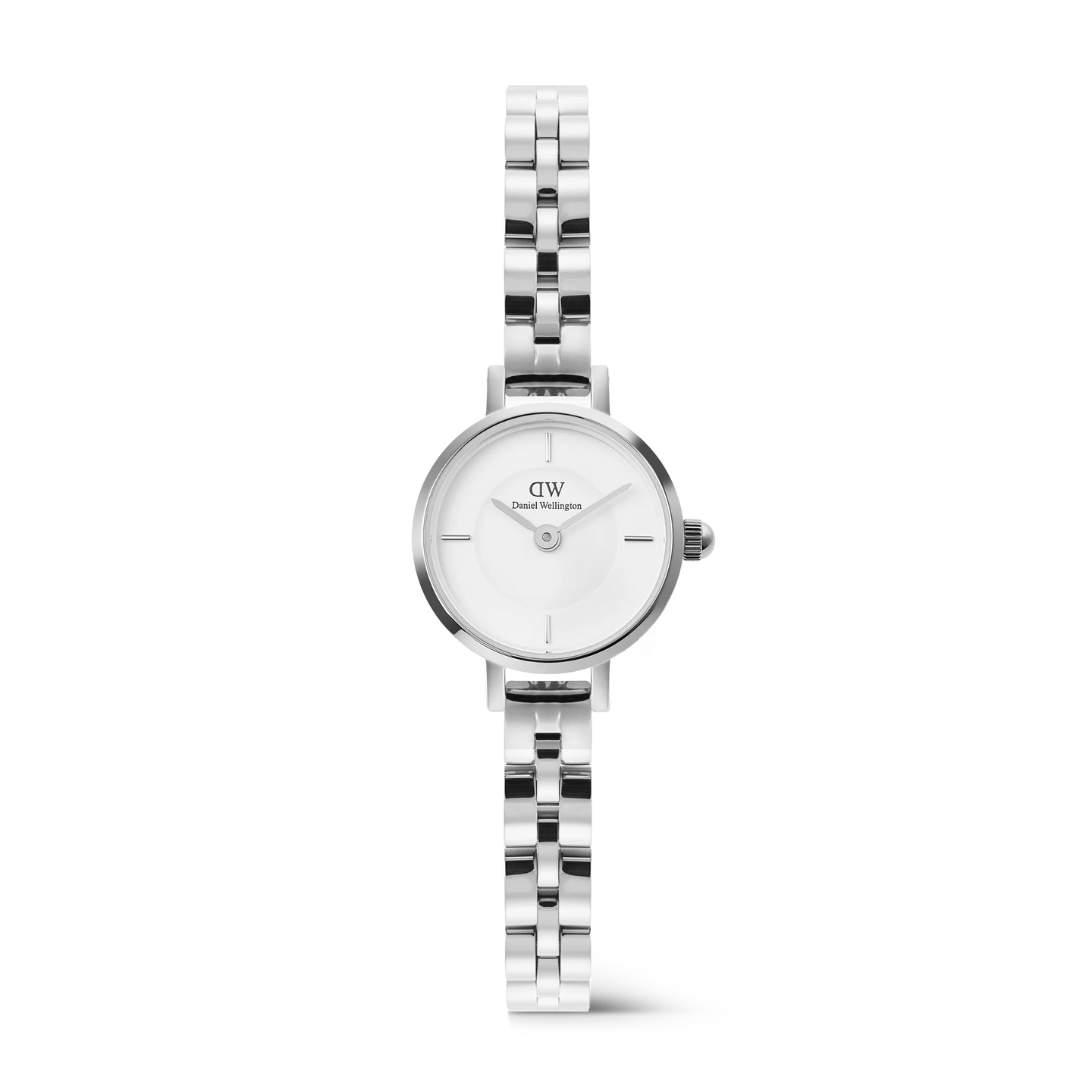 Petite Mini Arch 3-link White Silver