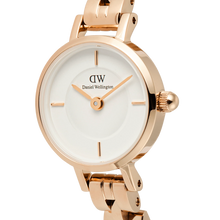 Load image into Gallery viewer, Petite Mini Arch 3-link White Rose Gold
